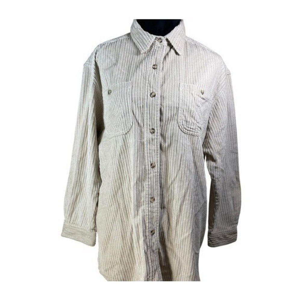 Vintage No Strings Attached Cream Corduroy granola girl granny‎ earthy 90s